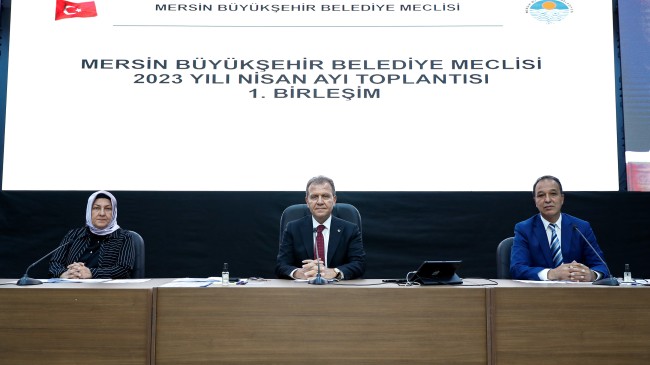 Mersin Büyükşehir Belediyesi Meclis Toplantısı Gerçekleştirildi