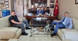 27 Aralık Esnaf ve Kredi Kefalet Kooperatifi Başkanı Alper Deniz’e Ziyaret
