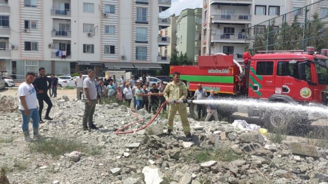 Tarsus’ta Yangın Gönüllülerine Eğitim Verildi