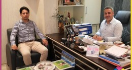 ALİ ATAY AKKOZA MEDYAYI ZİYERET ETTİ