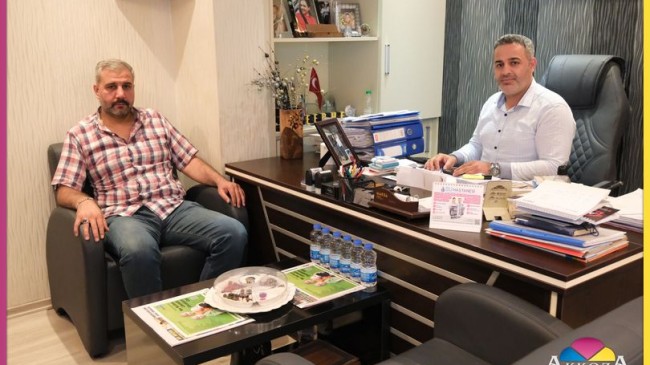 HASAN SAY’DAN AKKOZA MEDYA GRUBU NEZAKET ZİYARETİ