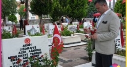 Tarsus Kaymakamlığı Bayramlaşma Programı Kapsamında,Tarsus Şehit Mezarlığı Ziyareti Gerçekleştirildi