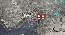 SON DAKİKA !!!! Adana Kozan’da 5,5 Büyüklüğünde Deprem Oldu… Tarsus ‘ta Sallandı