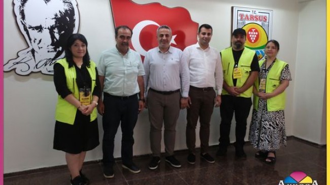 AKKOZA MEDYA’DAN TARSUS BELEDİYESİ BASIN BİRİMİNE ZİYARET