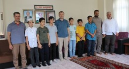 Tarsus Merkez Hafızlık Erkek Yatılı Kuran Kursu Hafızlarımıza Müftü Ali Can’dan Veda Ziyareti