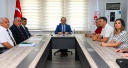ALİ HAMZA PEHLİVAN, TABİAT VARLIKLARINI KORUMA KURULU ÜYELERİ İLE TOPLANTI GERÇEKLEŞTİRDİ