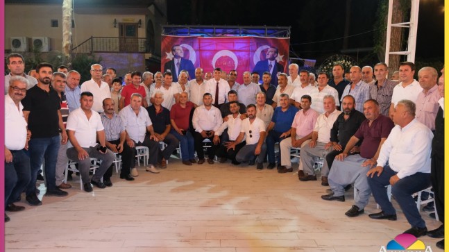 Tarsus Belediye Başkan A. Adayı Tolga Arslan, Muhtarlar ve Basın Mensuplarıyla Akşam Yemeğinde Buluştu