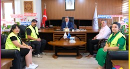Akkoza Medya Grubu, Tarsus İlçe Müftüsü Murat Akçay’a Hoş Geldiniz Ziyaretinde Bulundu