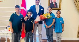 Mehmet Ramiz Asutay Ortaokulu ,Kaymakam Kadir Sertel Otcu’yu Ziyaret Etti