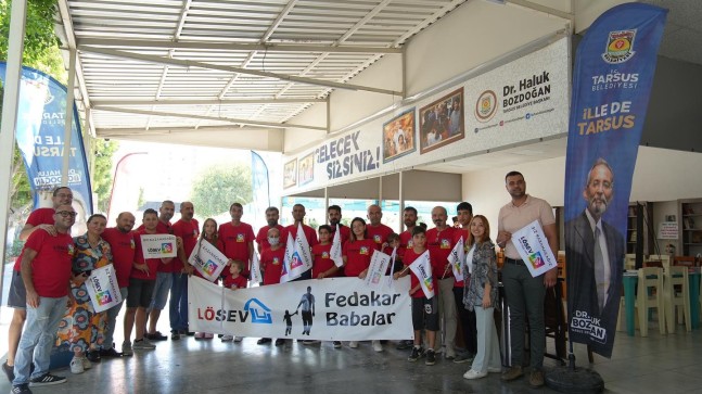 Tarsus Belediyesi, LÖSEV İle İş Birliği Yaparak Lösemili Çocuklar ve Babaları İçin Toplantıya Ev Sahipliği Yaptı