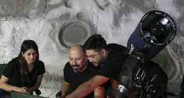 Parçalı Ay Tutulması, Büyükşehir’in Mercan 100. Yıl İklim ve Çevre Bilim Merkezi’nde Gözlemlendi