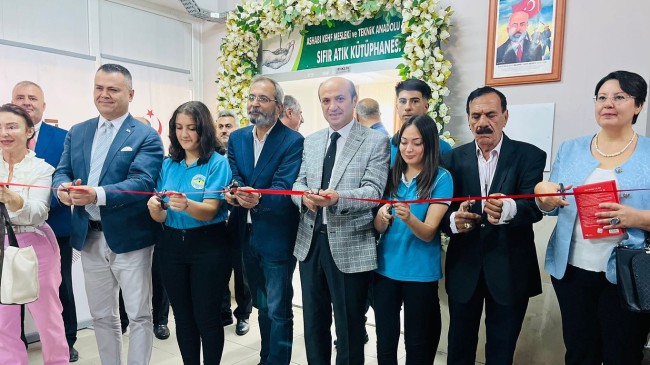 Ashab-ı Kehf Mesleki ve Teknik Anadolu Lisesi Kütüphanesi Açıldı