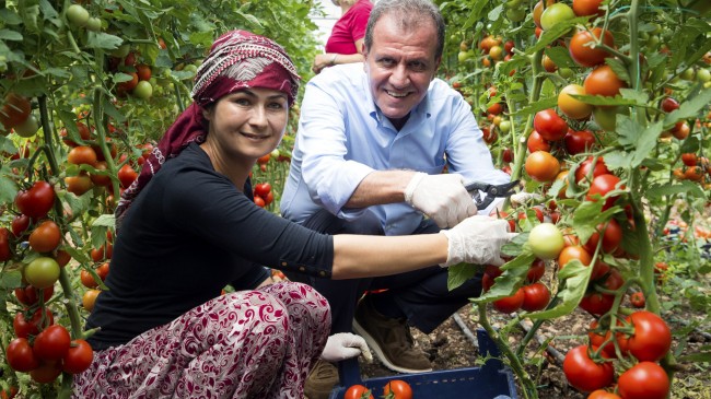 Çiftçi Kadınların Yanında Mersin Büyükşehir Var