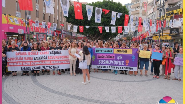 Tarsus Kadın Platformu :”Bedenim Savaşın Değil, Özgürlüğün Arenasıdır”