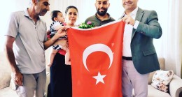 Tarsus Kaymakamı Kadir Sertel OTCU’dan, Piyade Uzman Çavuş Talip Balcı’ya Ziyaret