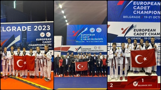 Avrupa Yıldızlar Tekvando Şampiyonası’nın İlk Gününde Milli Sporcular 7 Madalya Kazandı