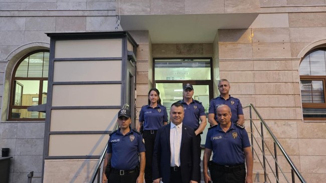 KAYMAKAM KADİR SERTEL OTCU’DAN POLİS MERKEZİNE DENETLEME
