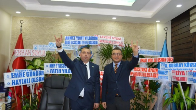 FATİH YILDIRIM’DAN,  MUHİTTİN CAN KULAKLI’YA HAYIRLI OLSUN ZİYARETİ