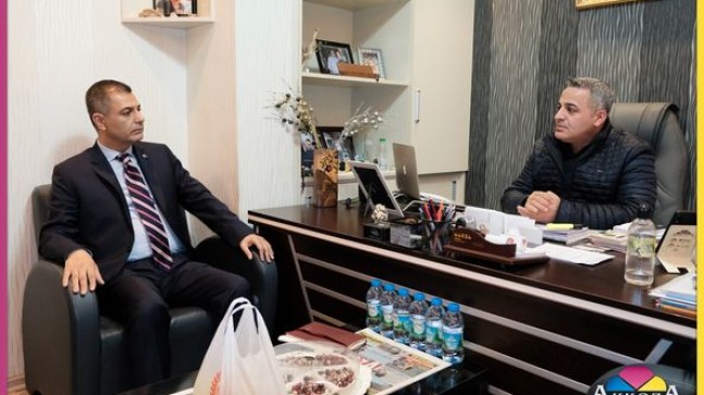 OZAN VARAL’DAN AKKOZA MEDYA’YA TAZİYE ZİYARETİ