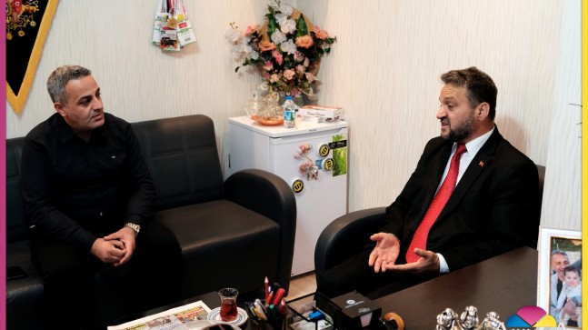 NUH ÖZKAN AKKOZA’ya TAZİYE’de Bulundu