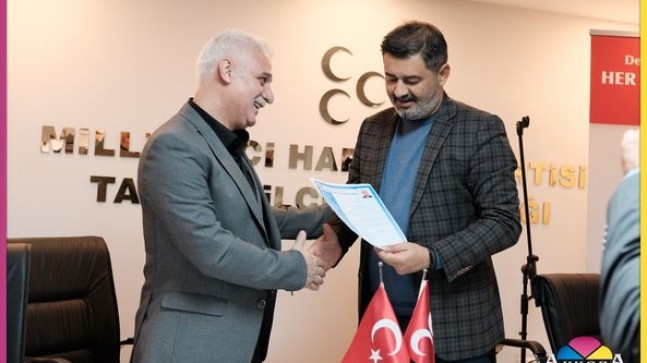 Niyazi Korkmaz, MHP Tarsus Belediye Meclis Üyesi A. Adaylığı İçin Başvuruda Bulundu