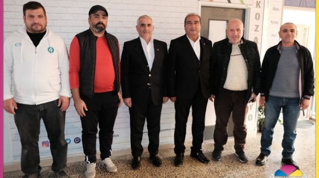 TARSUS AK OCAKLAR İLÇE TEŞKİLATI’NDAN AKKOZA MEDYA’YA ZİYARET