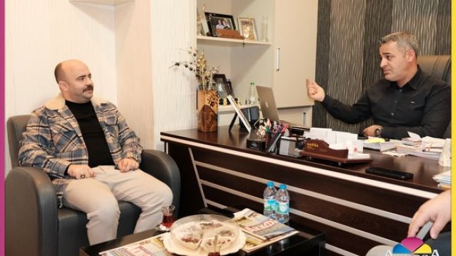 USAME AKGÜN ve  ABDULLAH OĞUZHAN BAŞTÜRK AKKOZA MEDYA GRUBUMUZA ZİYARET