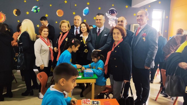 Tarsus Kerim Çeliktaş Türkocağı İlkokulu’nda Akıl ve Zeka Oyunları Sınıfı Açıldı