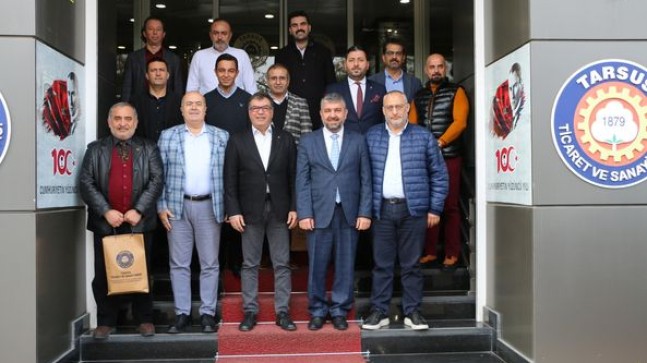 Mersin Ekonomi Platformu ile Tarsus TSO, İşbirliği ve Gelişim İçin Buluştu
