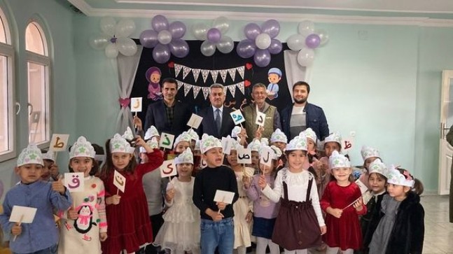 4-6 Yaş Kur’an Kursunda ‘Harfleri Öğrendik’ Temalı Program Düzenlendi