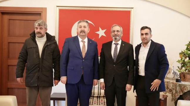 Deva Partisi Tarsus Belediye Başkan Adayı Ramazan Yıldırım’dan, Belediye Başkanı Haluk Bozdoğan’a Ziyaret