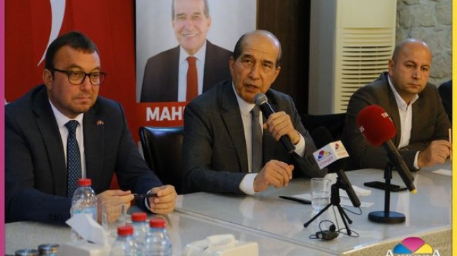 CUMHUR İTTİFAKI TARSUS BELEDİYE BAŞKAN ADAYI MAHMUT TAT BASIN MENSUPLARI İLE BİR ARAYA GELDİ
