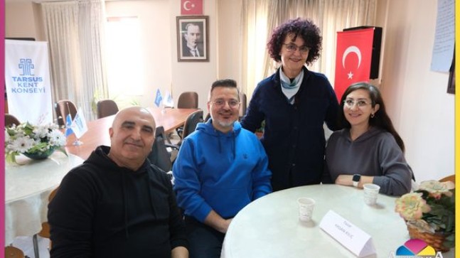 TARSUS KENT KONSEYİ’NDE EDEBİYAT DOLU BULUŞMA