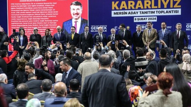 Mersin’de Cumhur İttifakı’nın İlçe Belediye Başkan Adayları Tanıtıldı