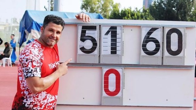 PARA Milli Sporcu Muhammet Khalvandi, Dünya Rekoru Kırdı