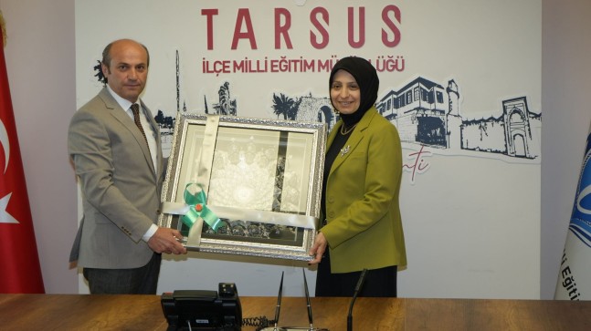 Mersin İl Milli Eğitim Müdürü Fazilet Durmuş, Tarsus’ta Öğretmenlerle Buluştu
