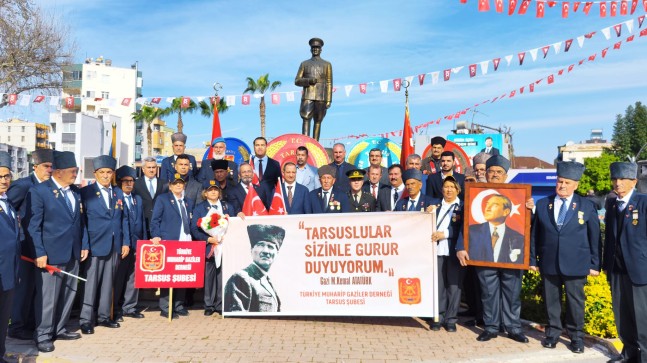 Atatürk’ün Tarsus’a Gelişinin 101. Yıl Dönümü Coşkuyla Kutlandı