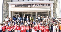 YILDIZ PEHLİVAN, CUMHURİYET ANAOKULU’NDA DÜZENLENEN DİLİMİZİN ZENGİNLİKLERİ PROGRAMINA KATILDI