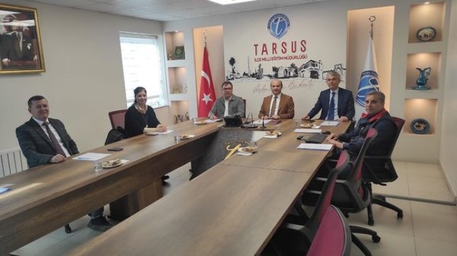 Tarsus’ta Yeni Açılan “TOBB Mesleki ve Teknik Anadolu Lisesi” Protokol Yürütme Kurulu Toplantısı Gerçekleştirildi