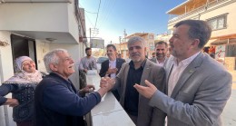 HÜDA PAR Tarsus Belediye Başkan Adayı Aslan Esnaf Ziyaretlerine Devam Ediyor