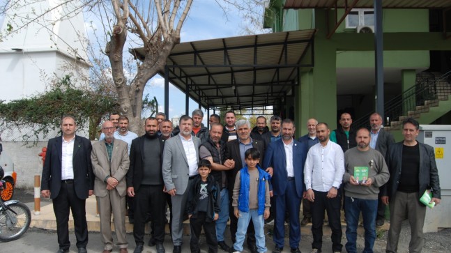 HÜDA PAR Tarsus Belediye Başkan Adayı Aslan’dan Esnaf Ziyareti