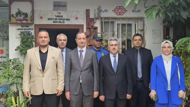 Tarsus Kaymakamı Mehmet Ali AKYÜZ, Şehitlertepesi Mahallesinde Vatandaşlarla Biraya Geldi