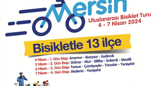 6. Tour Of Mersin Uluslararası Bisiklet Turu Başlıyor