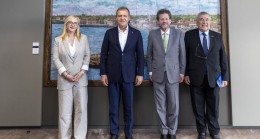 Başkan Seçer, Kuzey Makedonya Büyükelçisi Manasıjevskı İle Bir Araya Geldi