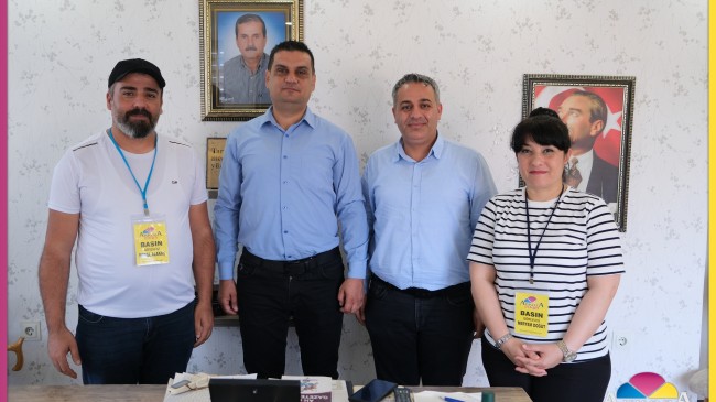AKKOZA’DAN AKDENİZ GAZETESİ’NE ZİYARET