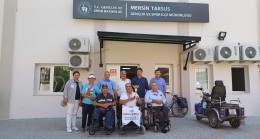 TSD Tarsus Şubesi’nden Memet Öztürk’e Şampiyonluk Ziyareti