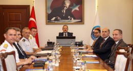 ALİ HAMZA PEHLİVAN BAŞKANLIĞINDA, GÜVENLİK, ASAYİŞ DEĞERLENDİRME VE KOORDİNASYON TOPLANTISI GERÇEKLEŞTİRİLDİ