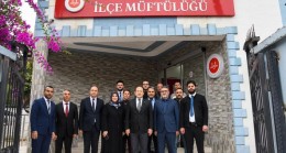 ALİ HAMZA PEHLİVAN, TOROSLAR İLÇESİ TOZKOPARAN MAHALLESİ’NDE KAMU KURUMLARINI ZİYARET ETTİ