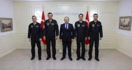 SOLOTÜRK EKİBİ VALİ ALİ HAMZA PEHLİVAN’I ZİYARET ETTİ