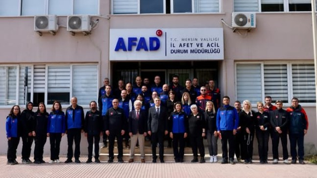 Vali Atilla Toros, İl Afet ve Acil Durum Müdürlüğünü Ziyaret Etti